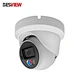 5MP IP/Network Dual Light  Red and blue alarm Turret Camera